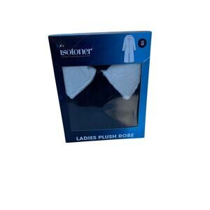 Isotoner Ladies Plush Long Robe – Size Small NWT